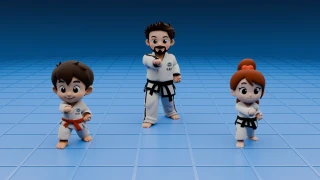 Middle Punch (Kids)