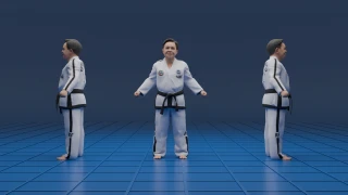 Parallel stance (Narani Sogi)