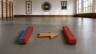 Blue-red belt to red belt exam syllabus
