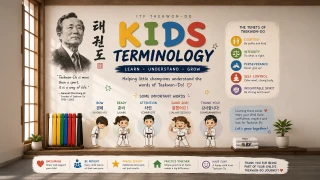 Palabras de Taekwon-Do para pequeños campeones