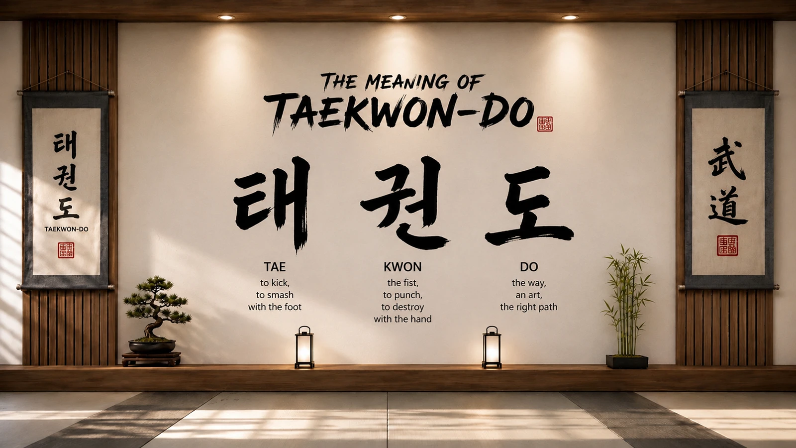 meaning of taekwon-do