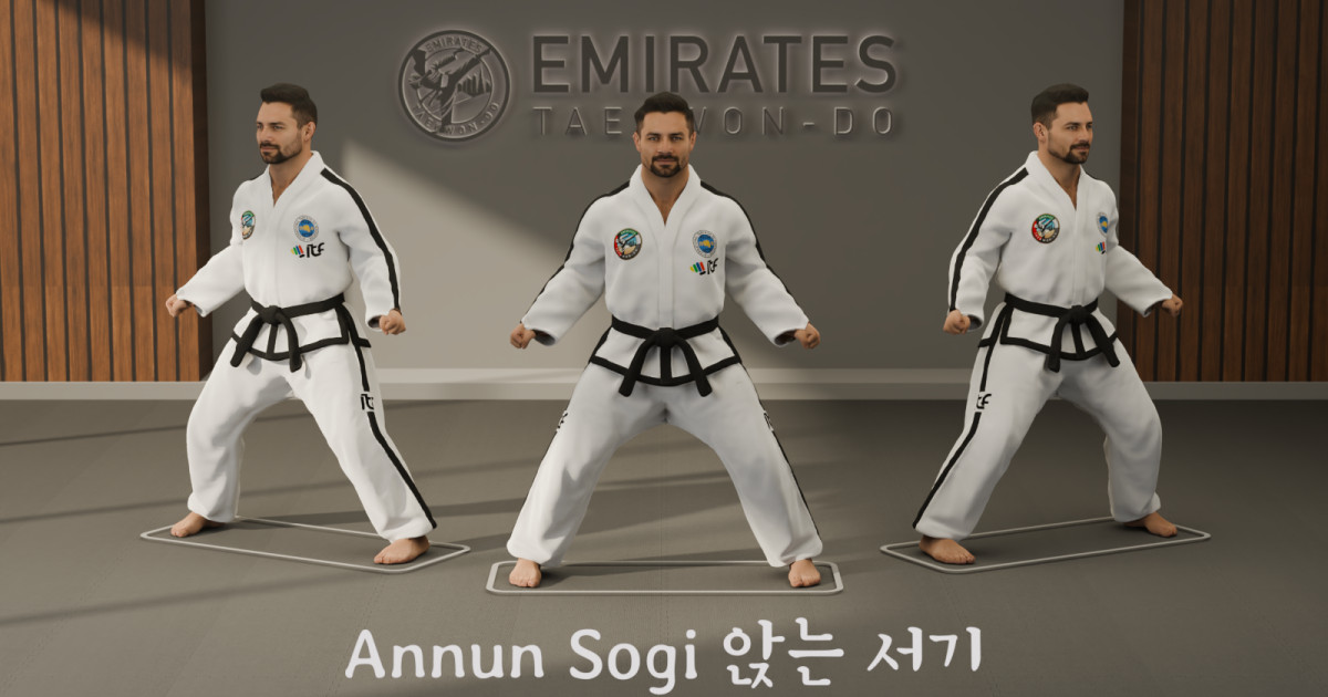 Sitting stance (Annun Sogi) technical reference cover image