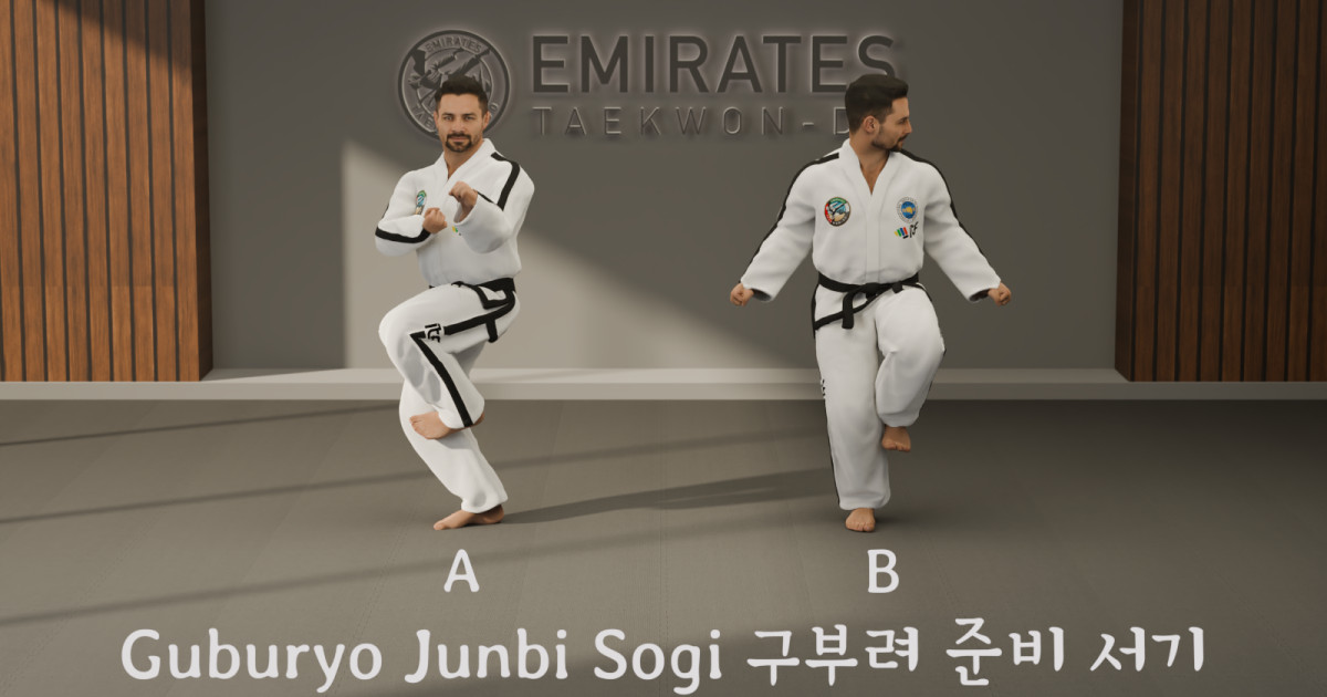 Bending ready stance (Guburyo Junbi Sogi) technical reference cover image