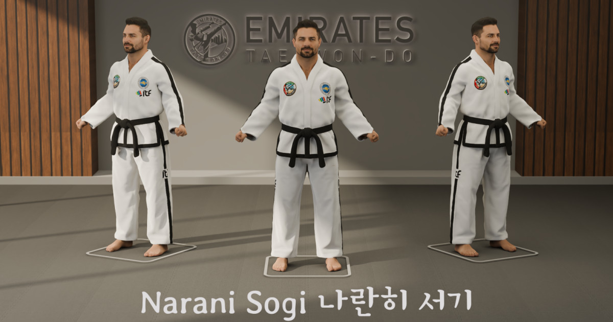 Parallel stance (Narani Sogi) technical reference cover image