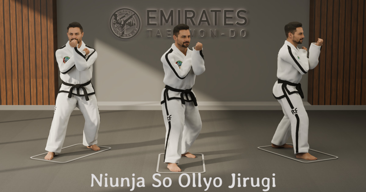L-stance upward punch (Niunja So Ollyo Jirugi) technical reference cover image